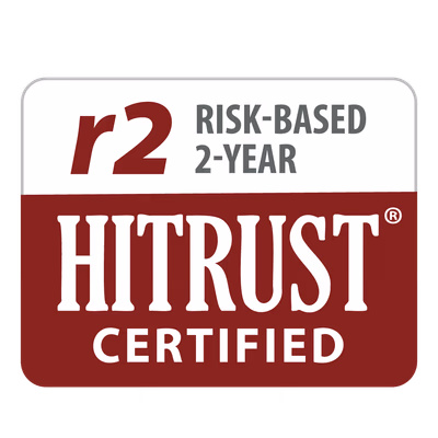 HITRUST R2 Certified